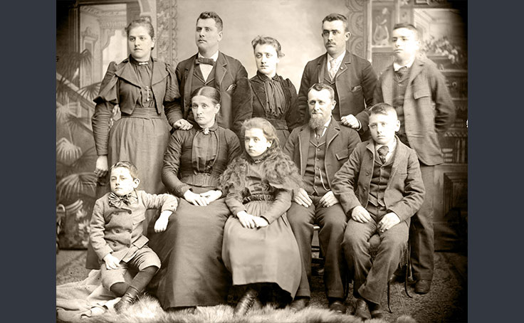 Antique Family Photograph